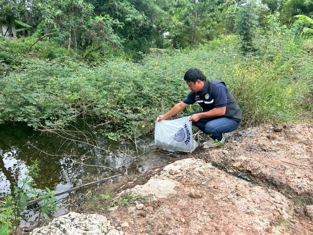 ประมงอำเภอหนองบัว พร้อมด้วยผู้ช่วยผู้ใหญ่บ้าน หมู่ที่ 6 ตำบลหนองกลับ ดำเนินการมอบพันธุ์สัตว์น้ำจากศูนย์วิจัยและพัฒนาประมงน้ำจืดนครสวรรค์