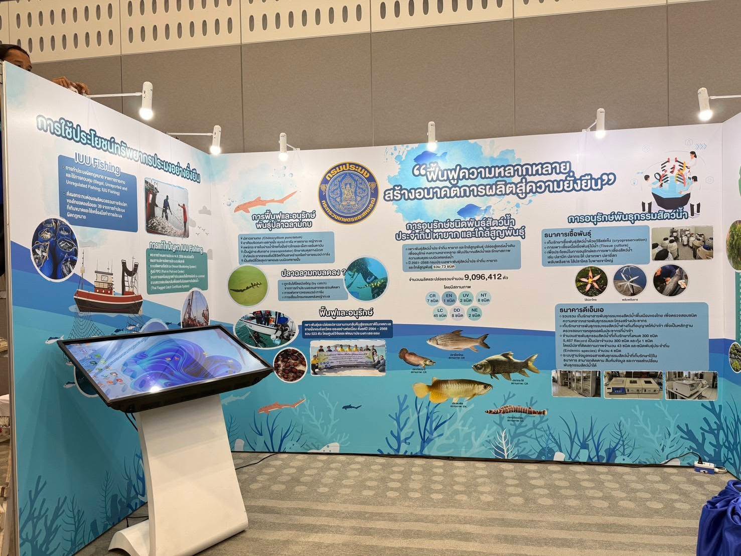 กรมประมง..ร่วมโชว์แนวคิด “ฟื้นฟูควา..อ่านต่อ