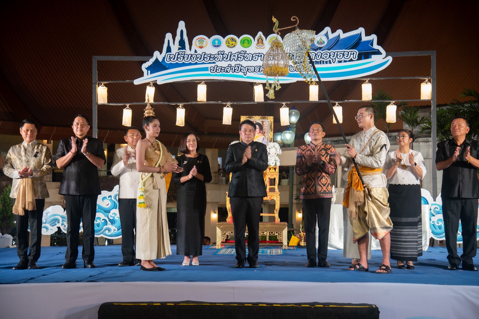 อธิบดีกรมประมง ร่วมพิธีเปิดงานเปรียงประทีปศรัทธา ลอยกระทงอยุธยา ประจำปีพุทธศักราช 2568..คลิก