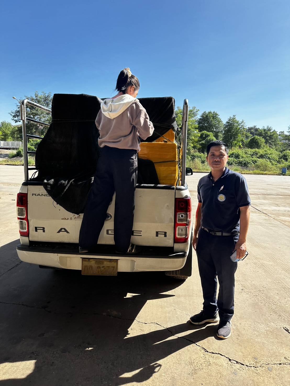 ข่าวกิจกรรมวันที่ 5 พฤศจิกายน 2568 เจ้าหน้าที่ด่านตรวจประมงนครพนม ตรวจสอบสัตว์น้ำส่งออก ชนิด หอยตลับ มีชีวิต ปริมาณ 1,050 กิโลกรัม  ณ อาคารตรวจสินค้าและเก็บของกลาง ด่านศุลกากรนครพนม..คลิก