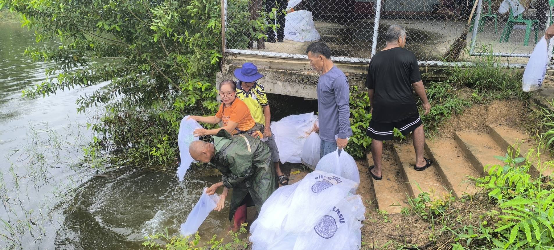 ดำเนินกิจกรรมปล่อยพันธุ์สัตว์น้ำภายใต้โครงการบริหารจัดการทรัพยากรประมง ประจำปีงบประมาณ 2568 ณ แหล่งน้ำหนองโน 