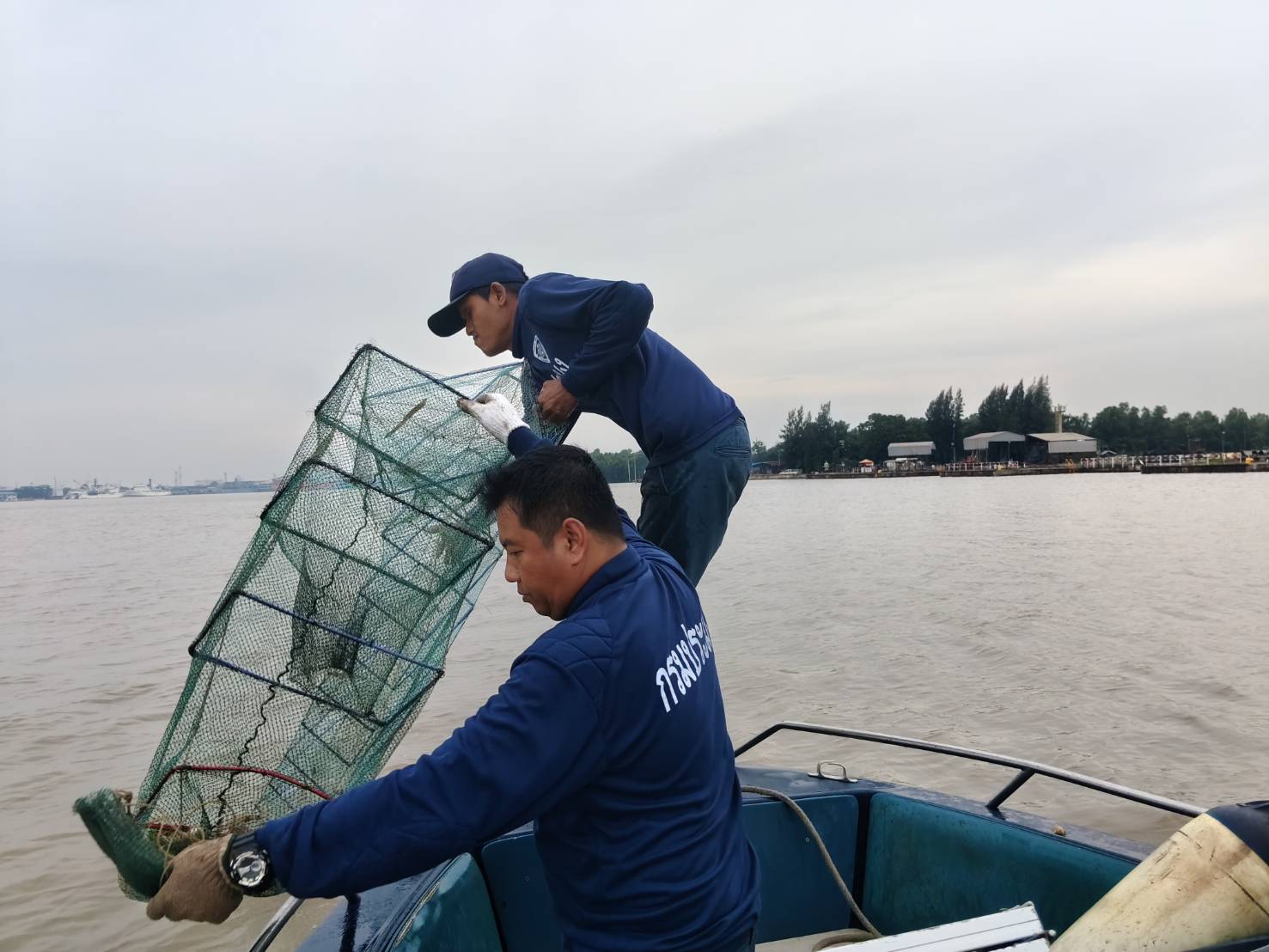 ตรวจยึดเครื่องมือลอบพับได้หรือไอ้โง่ จำนวน 62 ลูก