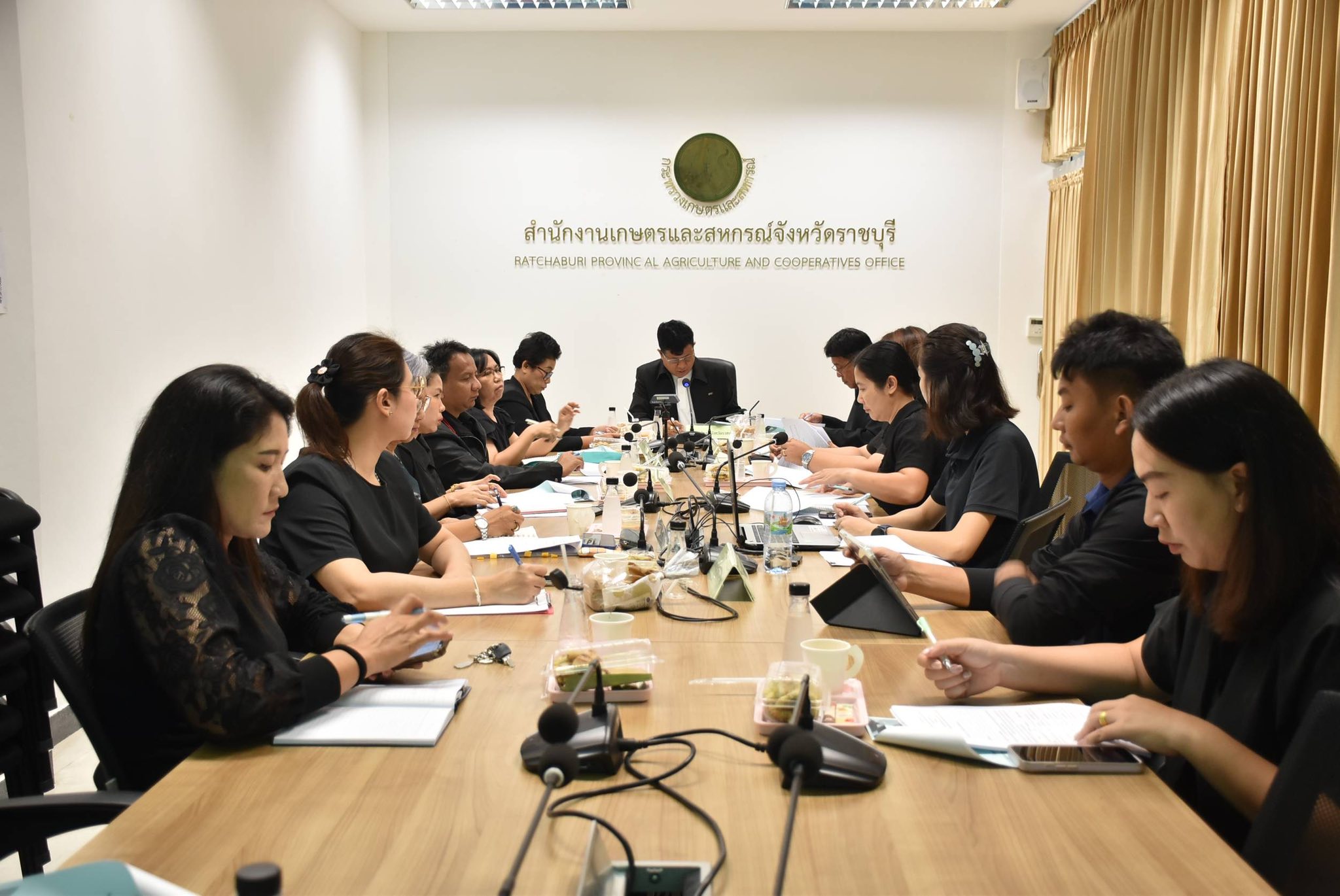 ร่วมประชุมการดำเนินงานโครงการฟาร์มตัวอย่างตามแนวพระราชดำริ บ้านบ่อหวี จังหวัดราชบุรี ประจำปีงบประมาณ พ.ศ. 2569 ครั้งที่ 1/2568