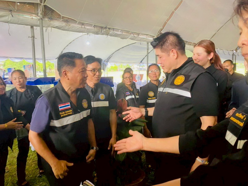 ร่วมต้อนรับรัฐมนตรีว่าการกระทรวงเกษตรและสหกรณ์ ลงพื้นที่ตรวจราชการพื้นที่จังหวัดพัทลุง