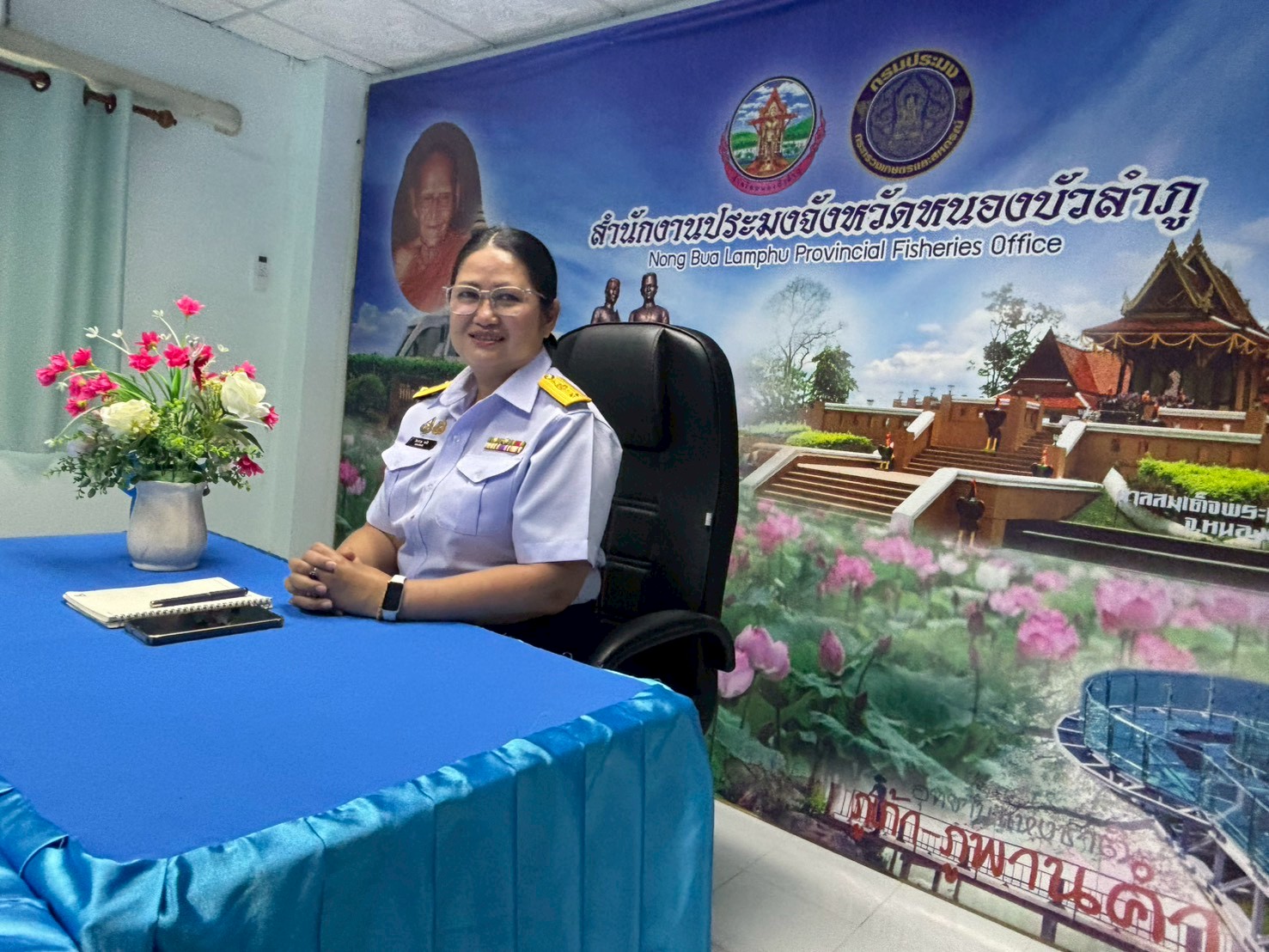 จัดประชุมคณะกรรมการเลือกสรรพนักงานราชการสังกัดกรมประมงกรณีรับย้าย