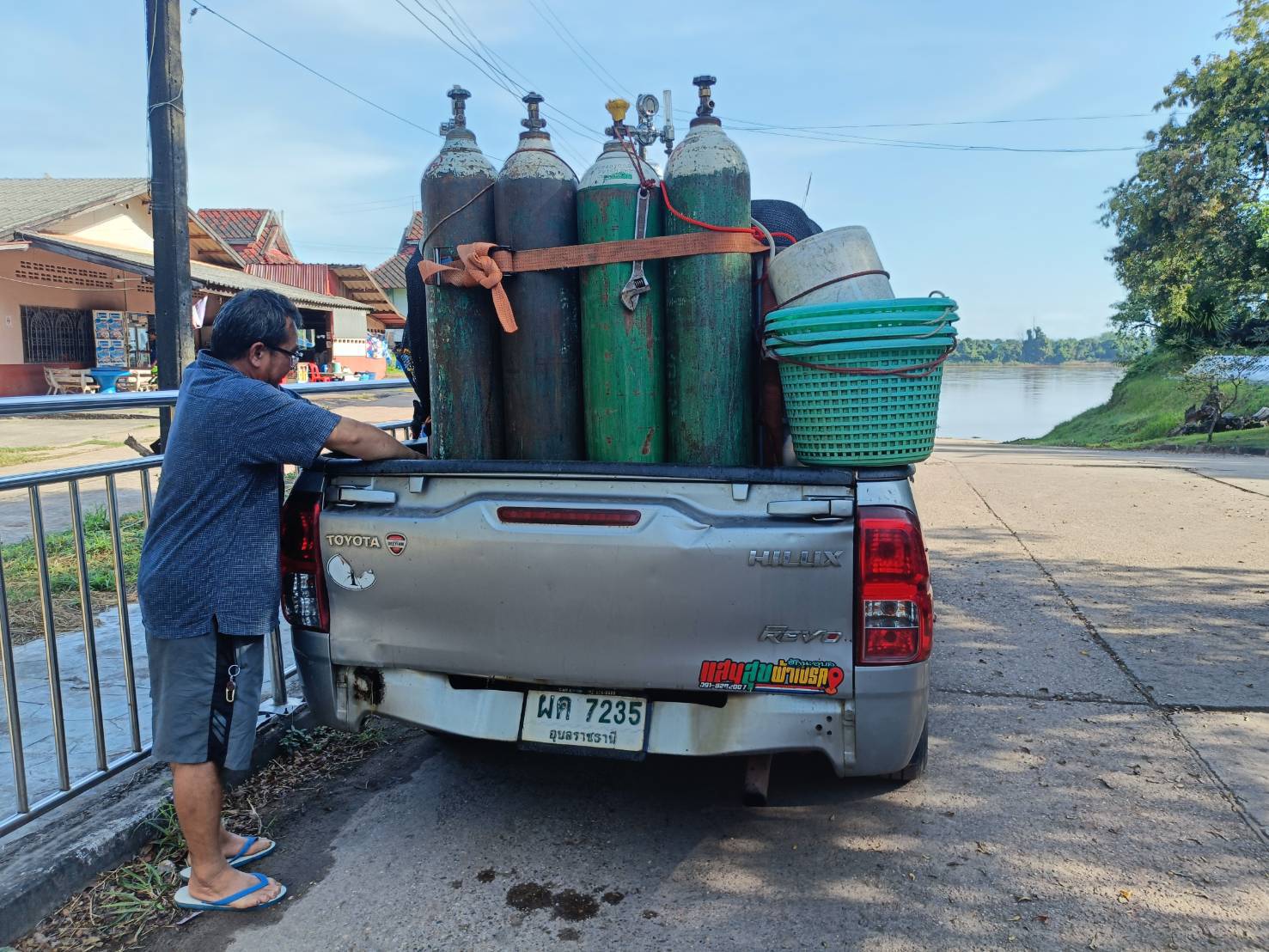 ข่าวกิจกรรม วันที่ 10 พฤศจิกายน 2568 เจ้าหน้าที่สำนักงานตรวจประมงบึงกาฬ ตรวจสอบการส่งออก ลูกปลานิล จำนวน 50,000 ตัว ณ ด่านพรมแดนบึงกาฬ จังหวัดบึงกาฬ 