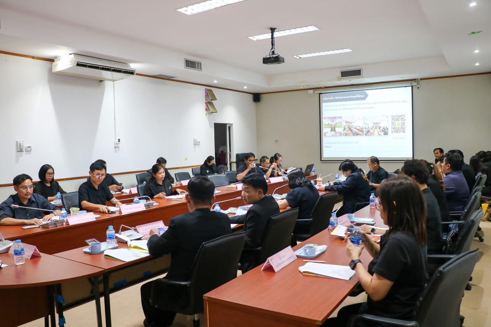 ร่วมประชุมคณะกรรมการขับเคลื่อนงานด้านการเกษตรระดับจังหวัด จังหวัดร้อยเอ็ด (Single Command Province : SCP) ครั้งที่ 7/2568
