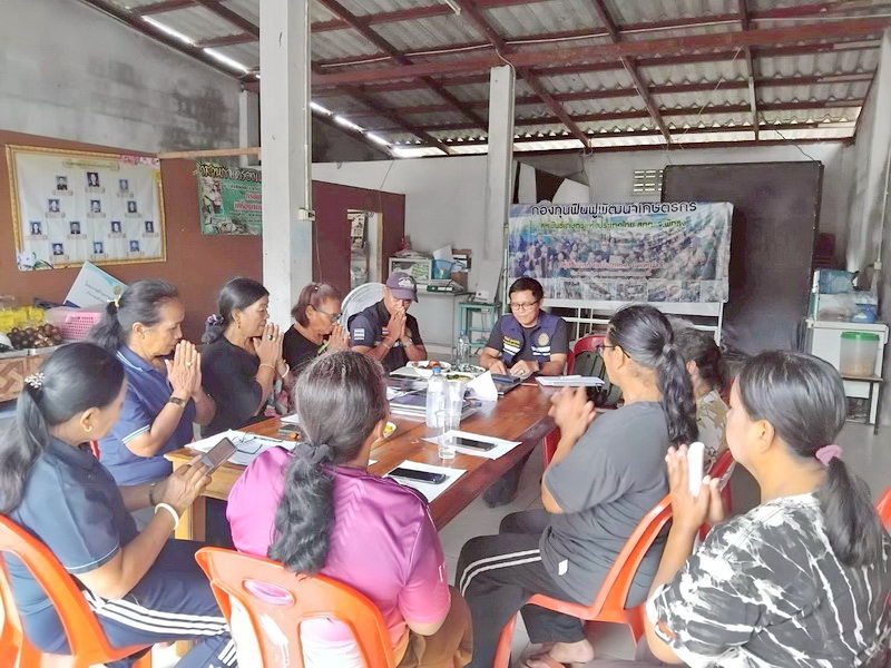 ร่วมประชุมชี้แจงโครงการสร้างความเข้มแข็งกลุ่มการผลิตด้านการประมง ในพื้นที่อำเภอป่าพะยอม จังหวัดพัทลุง