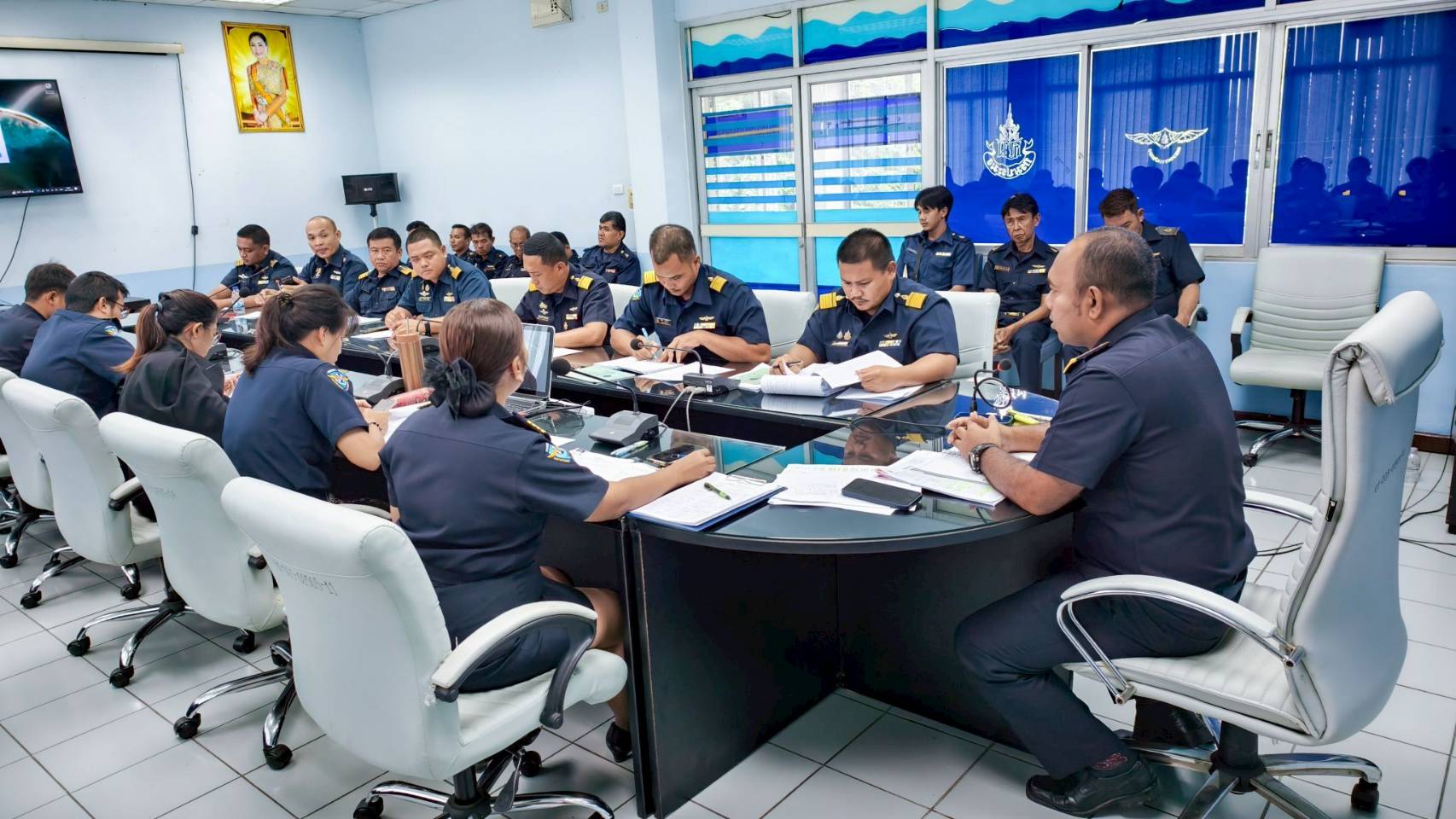 ประชุม รับมอบนโยบาย และแนวทางการปฎิบัติงาน และแผนงานต่างๆประจำปีงบประมาณ 2569 