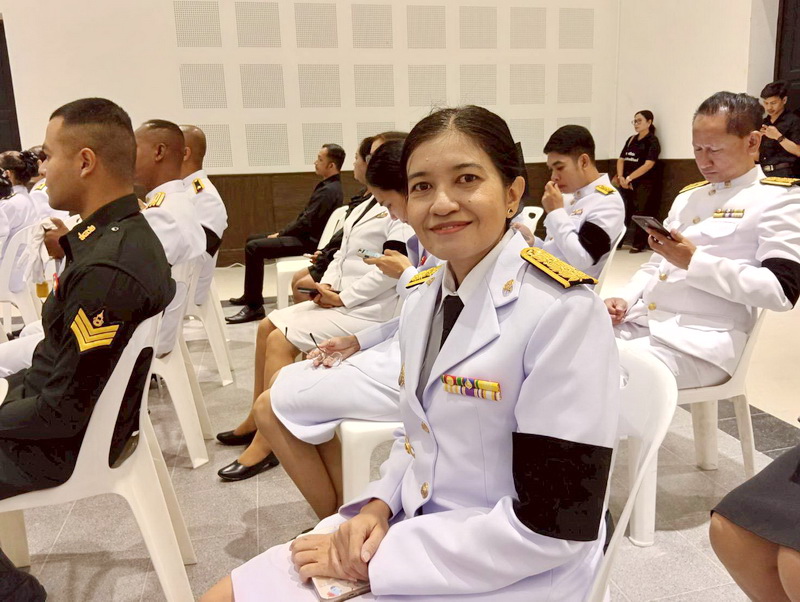 ร่วมพิธีวางพานพุ่มดอกไม้สด เนื่องในวันพระบิดาแห่งฝนหลวง ปี 2568