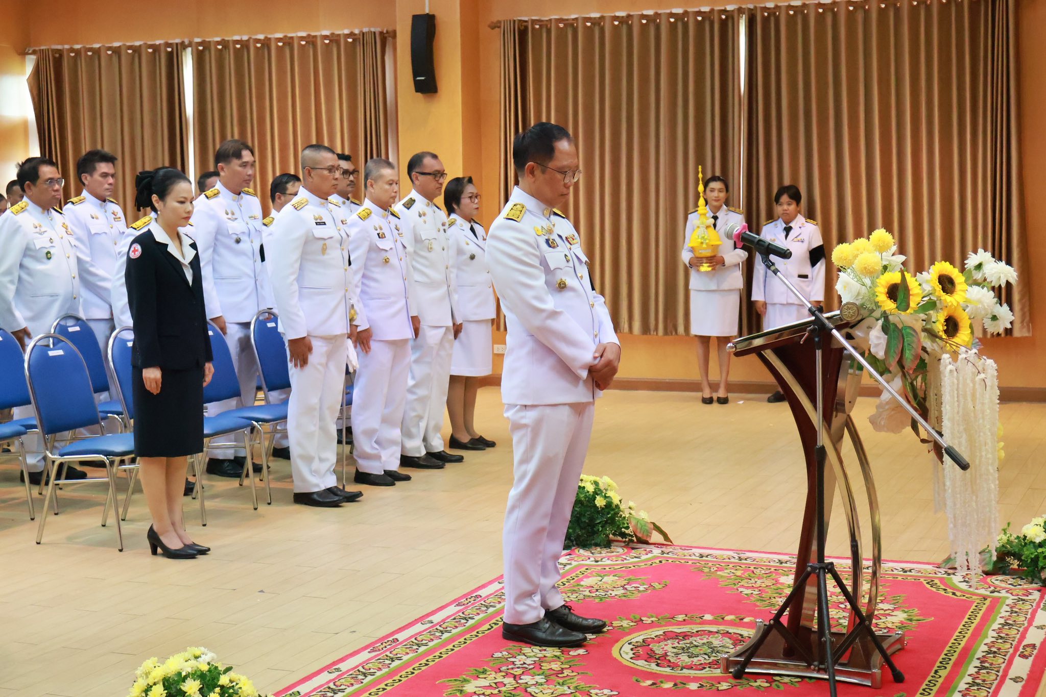 ร่วมวางพานพุ่มดอกไม้สด เนื่องในวันพระบิดาแห่งฝนหลวง ประจำปี 2568..คลิก