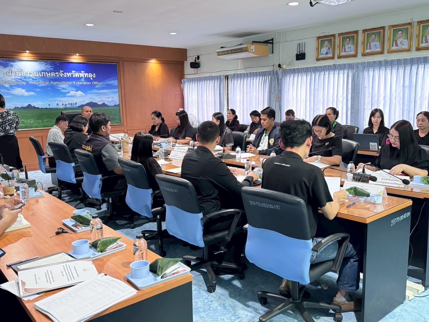 ประมงจังหวัดพัทลุง พร้อมด้วย นักวิชาการประมงปฏิบัติการ   เข้าร่วมประชุมคณะกรรมการโครงการคลินิกเกษตรเคลื่อนที่ ในพระราชานุเคราะห์สมเด็จพระบรมโอรสาธิราชฯ  สยามกุฎราชกุมาร ระดับจังหวัด จังหวัดพัทลุง  ครั้งที่ 1/2568..คลิก