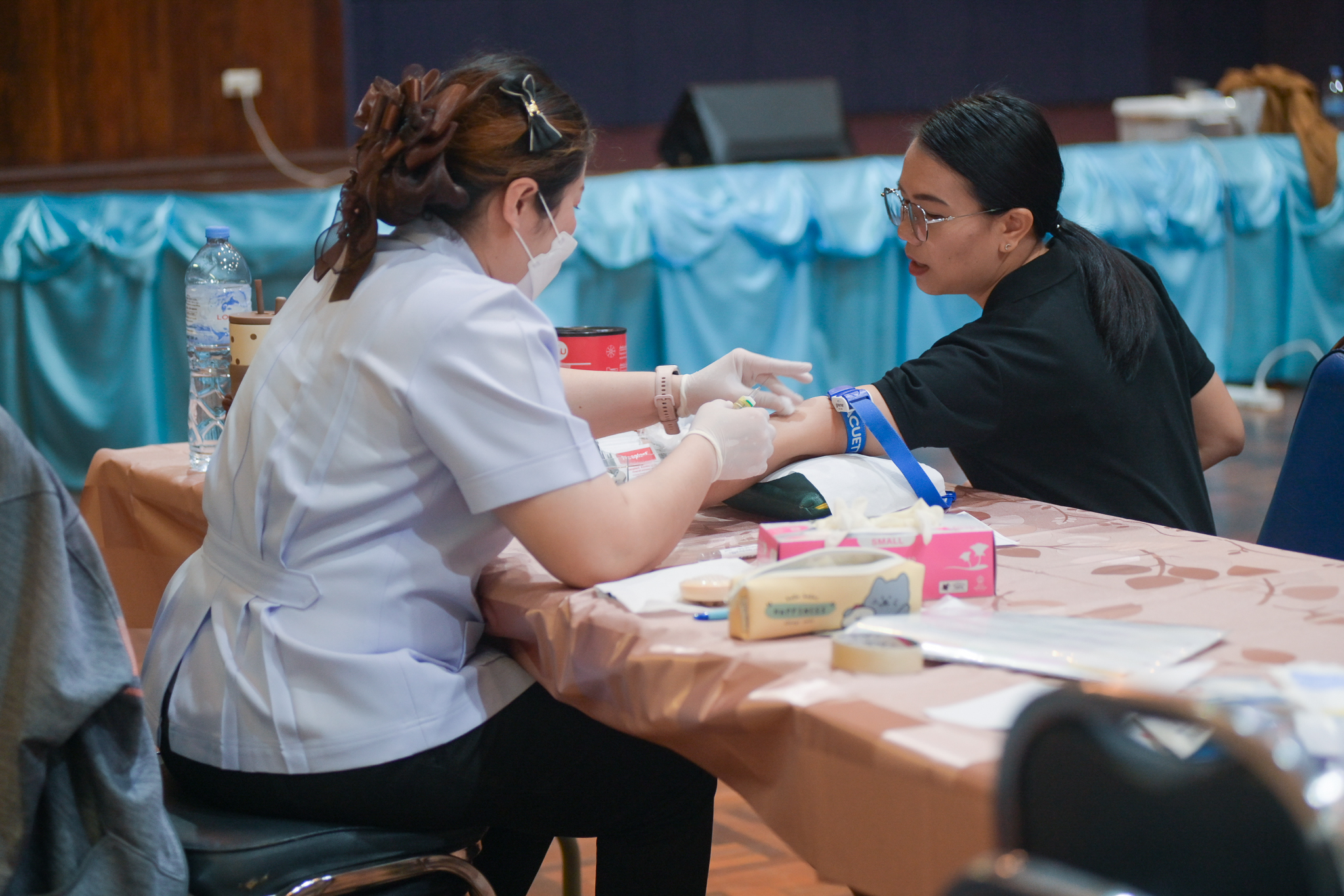 กรมประมงจัดกิจกรรมตรวจสุขภาพประจำปี 2568 และรับการตรวจติดตามผลการรักษา ครั้งที่ 2..คลิก