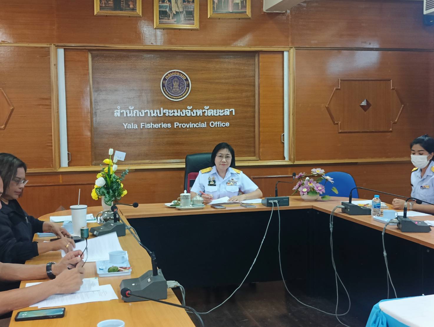 เข้าร่วมประชุมคณะกรรมการขับเคลื่อนนโยบายของกรมประมง จังหวัดยะลา (FC) ประจำเดือน พฤศจิกายน พ.ศ. 2568