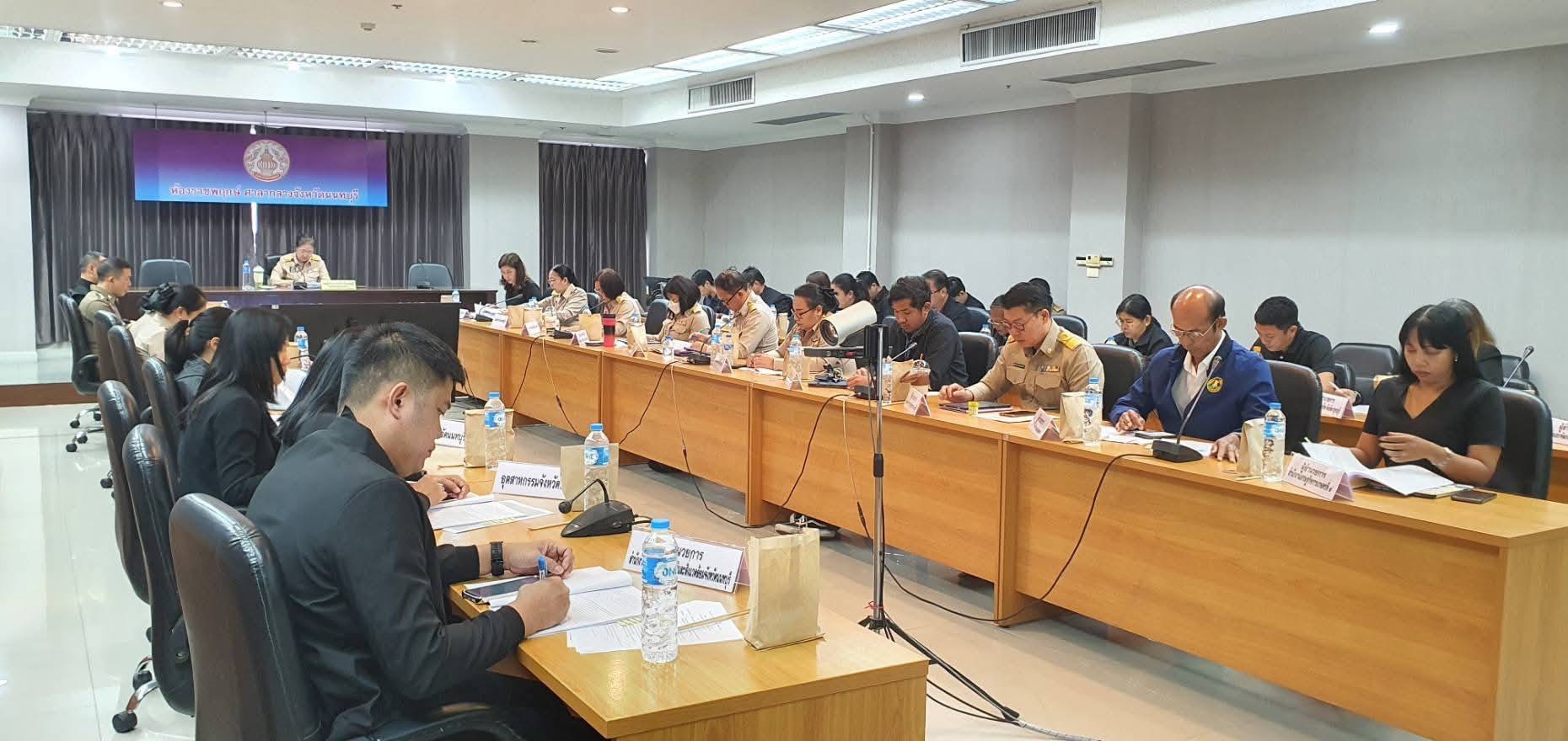 การประชุมคณะอนุกรรมการพัฒนาการเกษตรและสหกรณ์จังหวัดนนทบุรี ครั้งที่ 2/2568..คลิก