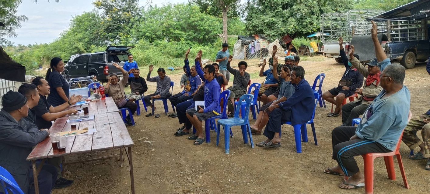 ร่วมกันจัดการประชุมและดำเนินกิจกรรมภายใต้โครงการ เสริมสร้างการมีส่วนร่วมของชุมชนประมง ตามแผนงานชุมชน ครั้งที่ 4..คลิก