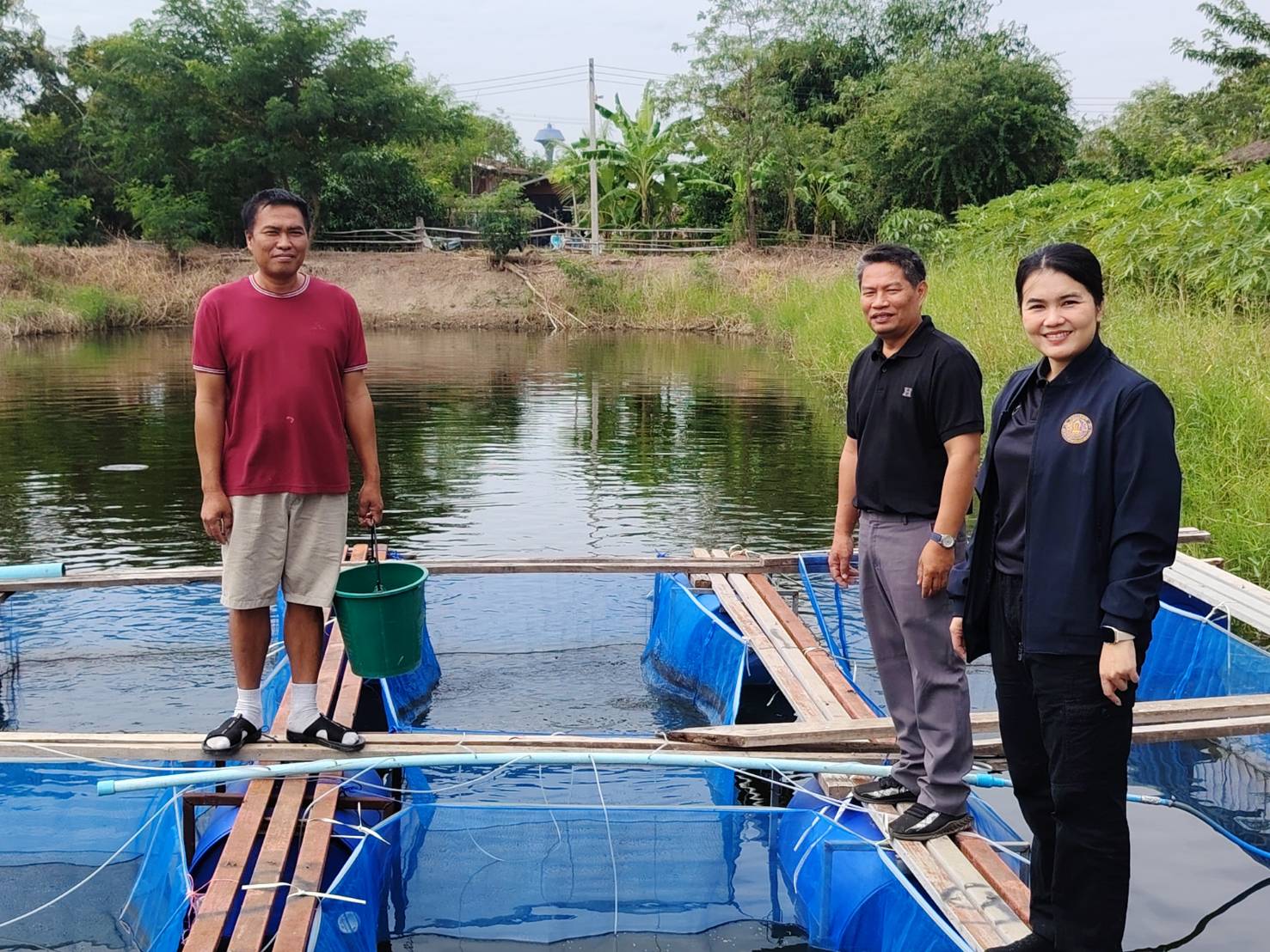 ออกตรวจติดตามฟาร์มเดิมที่ได้รับการรับรองการปฏิบัติทางการเพาะเลี้ยงสัตว์น้ำที่ดีสำหรับฟาร์มเลี้ยงสัตว์น้ำ เพื่อการบริโภค (มกษ.๗๔๓๖-๒๕๖๓) พื้นที่ อำเภอหนองไผ่ และอำเภอศรีเทพ จังหวัดเพชรบูรณ์ จำนวน ๖ ราย