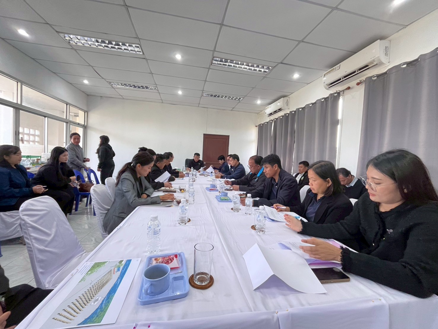 เข้าร่วมประชุมเตรียมจัดกิจกรรมจิตอาสาพัฒนาวันสำคัญของชาติไทย 