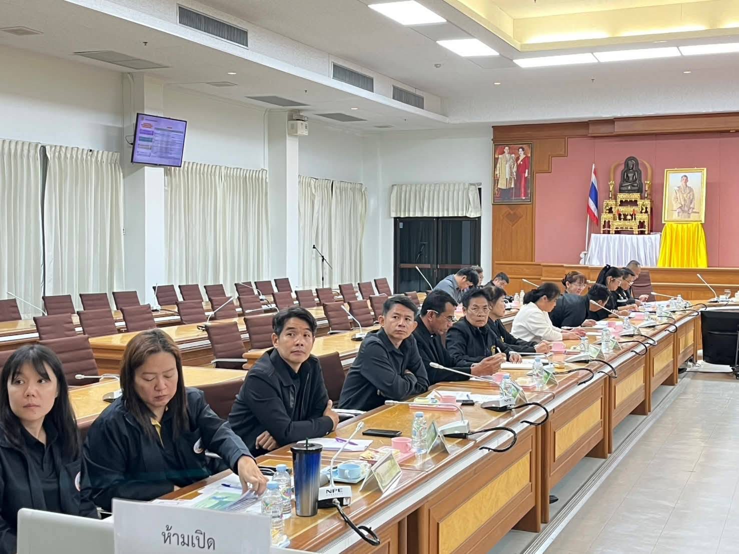 ประชุมการขับเคลื่อนนโยบายด้านการเกษตรระดับจังหวัด..คลิก