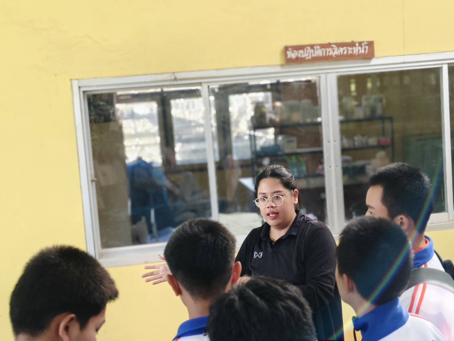 นักเรียนโรงเรียนวิทยาศาสตร์จุฬาภรณราชวิทยาลัย เข้าศึกษาดูงาน..คลิก