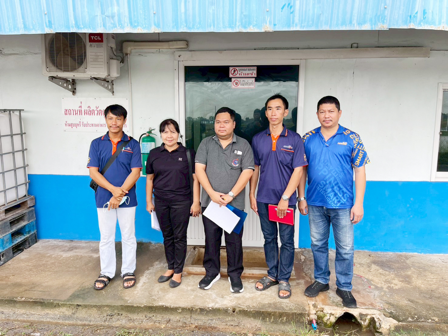 เจ้าหน้าที่กลุ่มควบคุมวัตถุอันตราย ลงพื้นที่ตรวจสอบสถานที่ผลิตฯ จังหวัดสมุทรสาครและสมุทรสงคราม