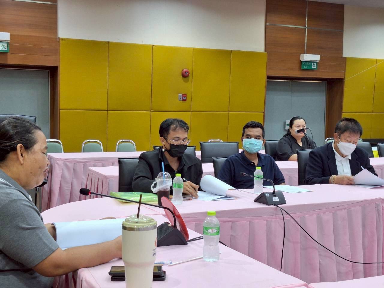 สำนักงานประมงพื้นที่กรุงเทพมหานครเข้าร่วมประชุมคณะทำงานให้ความช่วยเหลือผู้ประสบภัยพิบัติ ด้านการเกษตร กรุงเทพมหานคร (ระดับเขต)