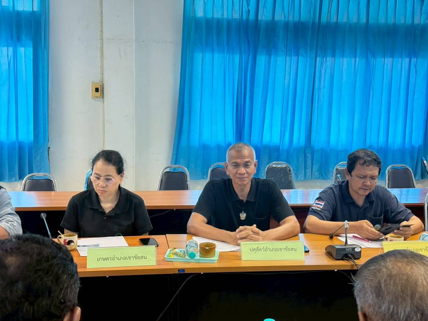 ประมงอำเภอเขาชัยสน เข้าร่วมประชุมคณะกรรมการ ให้ความช่วยเหลือผู้ประสบภัยพิบัติอำเภอเขาชัยสน (ก.ช.ช.ภ.อ.เขาชัยสน) ครั้งที่ 2/2568..คลิก