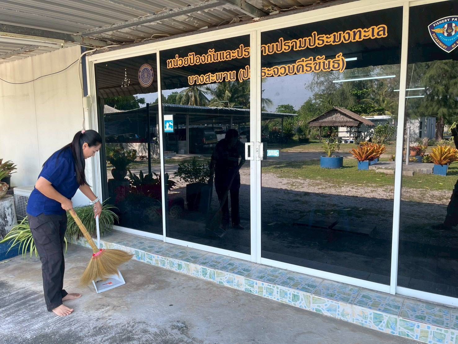 พัฒนาหน่วยฯ ปรับปรุงภูมิทัศน์ ..คลิก