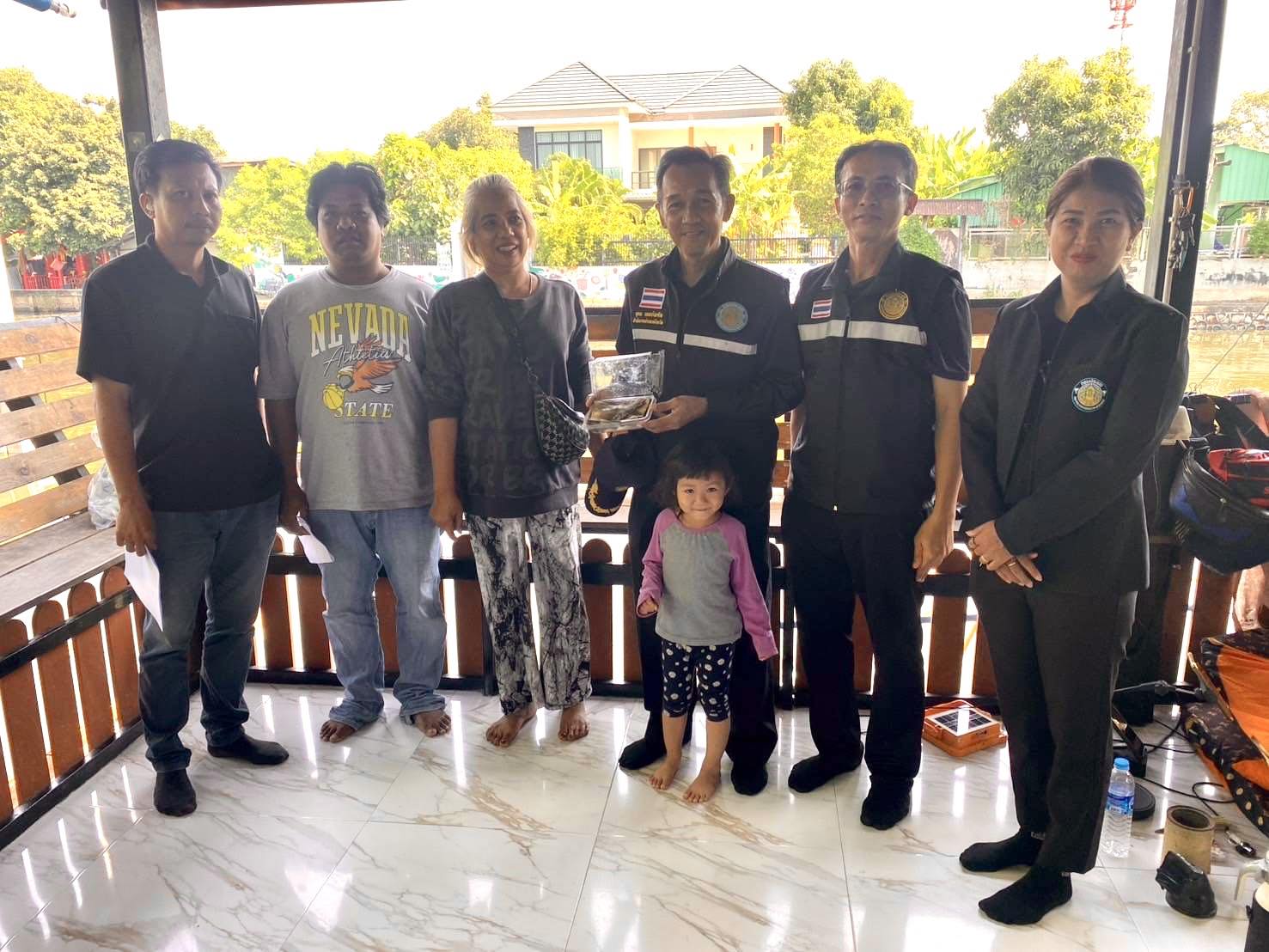 สำนักงานประมงพื้นที่กรุงเทพมหานครลงพื้นที่สำรวจการแพร่ระบาดของปลาหมอคางดำ