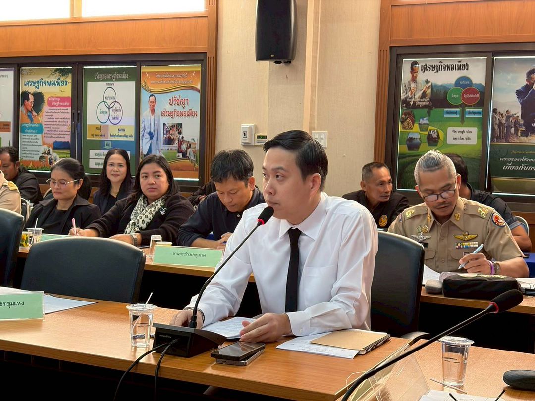 ประมงอำเภอชุมแสง ร่วมประชุมหัวหน้าส่วนราชการ ผู้บริหารองค์กรปกครองส่วนท้องถิ่น หัวหน้าหน่วยงานรัฐวิสาหกิจ และกำนัน ครั้งที่ 12/2568