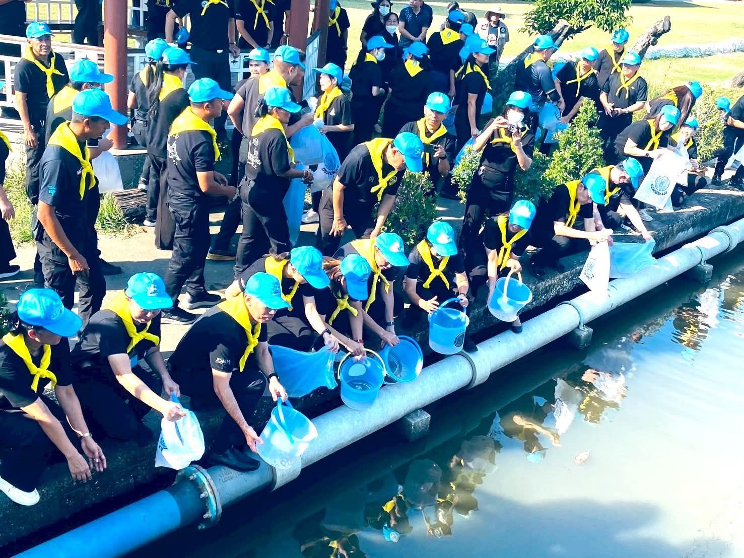 (อ.บางบัวทอง) กิจกรรมจิตอาสาและปล่อยพันธุ์ปลา เนื่องในวันคล้ายวันพระบรมราชสมภพ พระบาทสมเด็จพระบรมชนกาธิเบศร มหาภูมิพลอดุลยเดชมหาราช บรมนาถบพิตร วันชาติ และวันพ่อแห่งชาติ 5 ธันวาคม 2568..คลิก