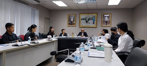 การประชุมหารือแนวทางการจัดเตรียมข้อมูลสำหรับการประเมินดัชนีคุณภาพมหาสมุทรของประเทศไทย