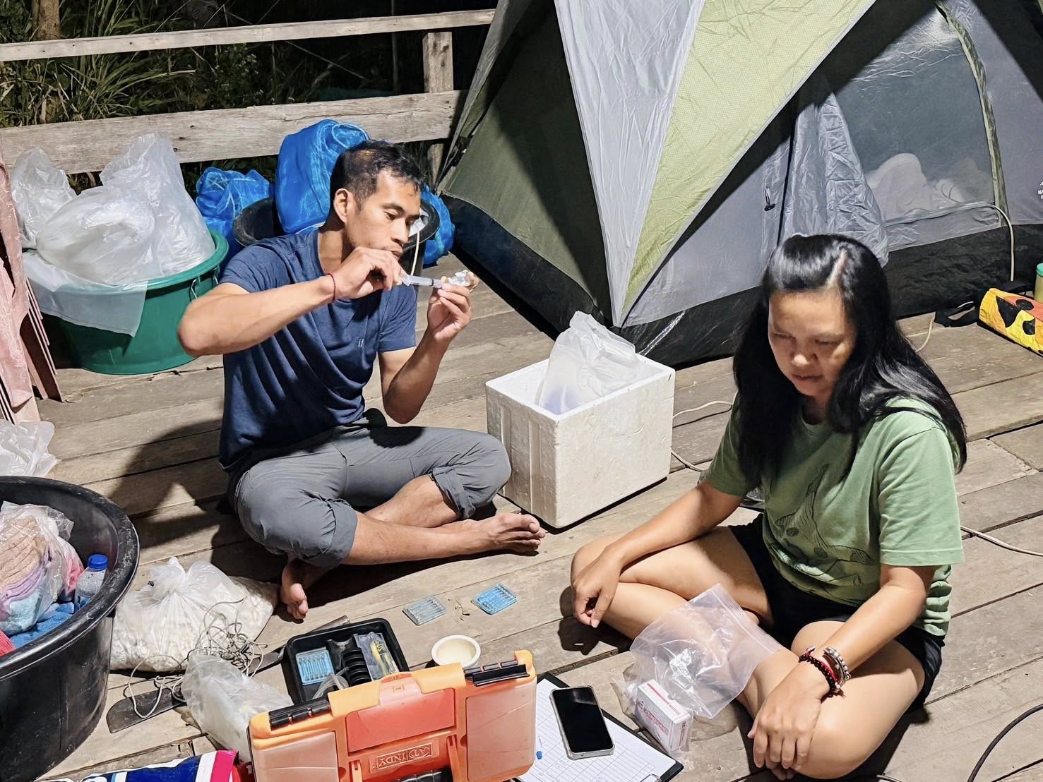 หน่วยเฉพาะกิจเพาะพันธุ์ปลายี่สกไทยในแม่น้ำโขง ศพจ.หนองคาย ขอรายงานผลการปฏิบัติงานโครงการเพาะพันธุ์ปลายี่สกไทย (ปลาเอิน)ในแม่น้ำโขงเพื่อฟื้นฟูทรัพยากรสัตว์น้ำในพื้นที่แม่น้ำโขง