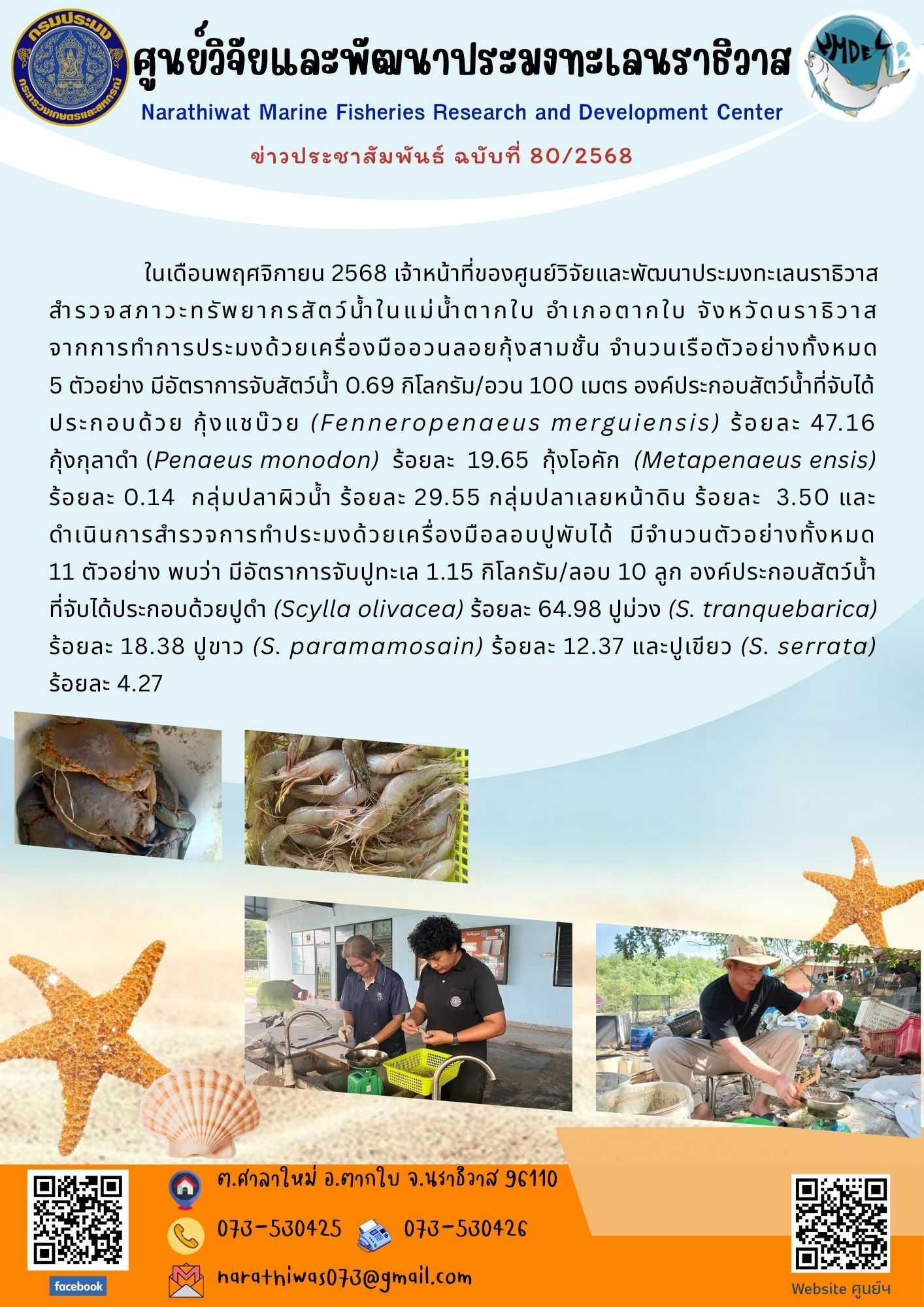 ในเดือนพฤศจิกายน 2568 เจ้าหน้า