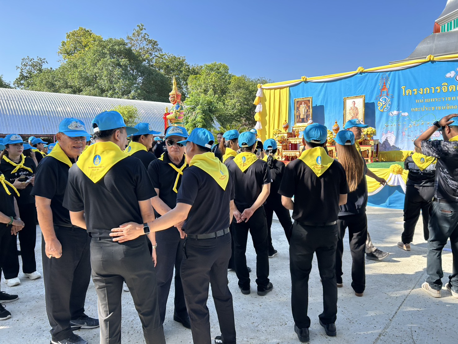  วันที่ 4 ธันวาคม 2568 ร่วมกิจกรรมจิตอาสาบำเพ็ญประโยชน์ ปรับปรุงภูมิทัศน์ และปล่อยพันธุ์ปลา เนื่องในวันชาติและวันพ่อแห่งชาติ