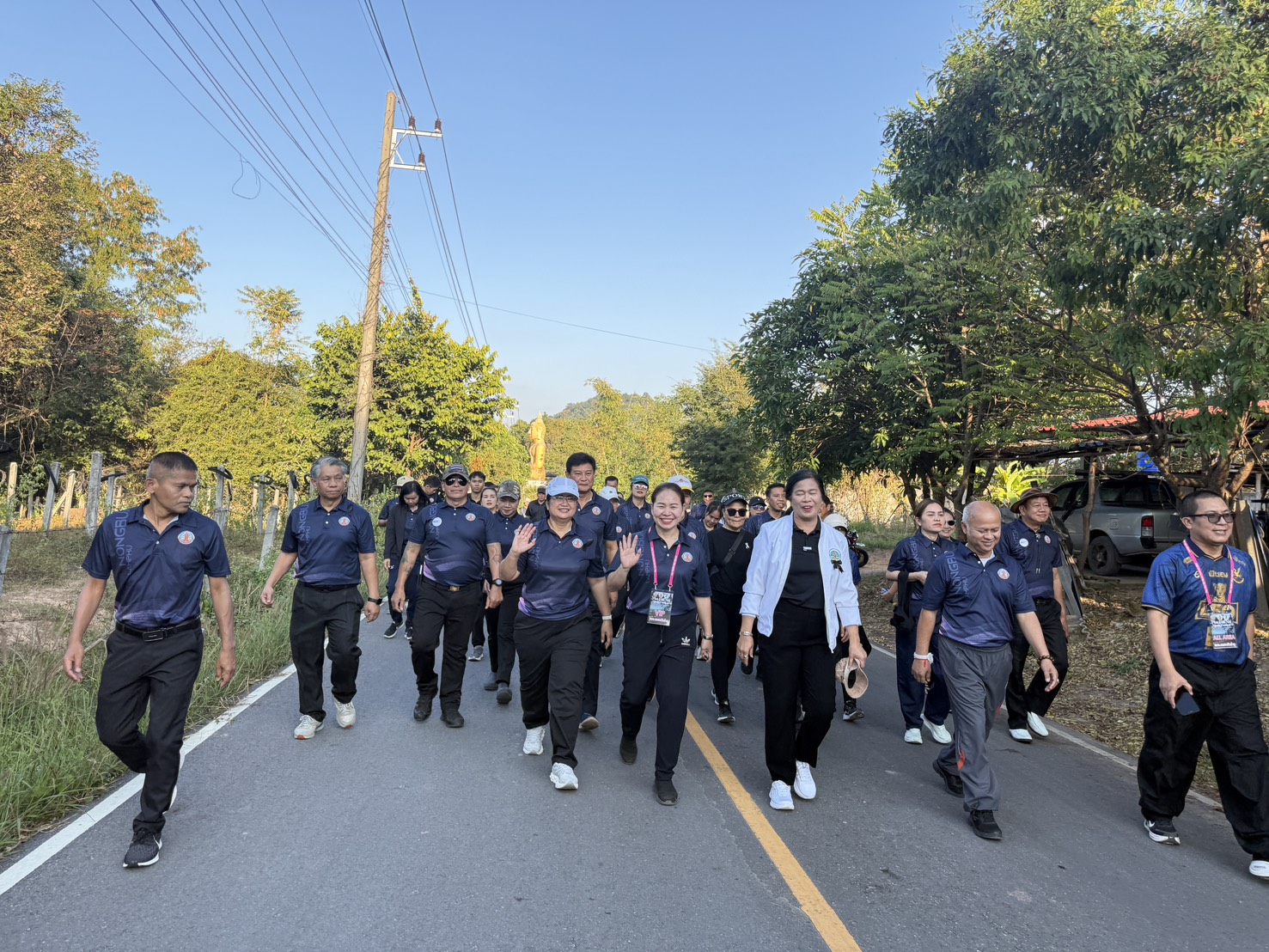 ร่วมกิจกรรมส่งเสริมการเที่ยว “เดิน วิ่ง ปั่น ขึ้นภู ดูดาวบนดิน ครั้งที่ 2”