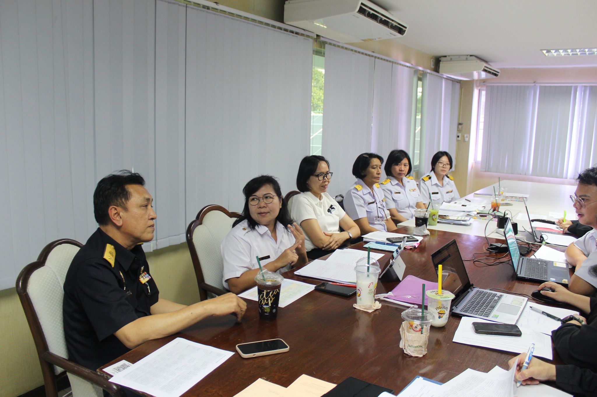 ประชุมหารือแนวทางการดำเนินการในการนำเข้าอาหารสัตว์น้ำ