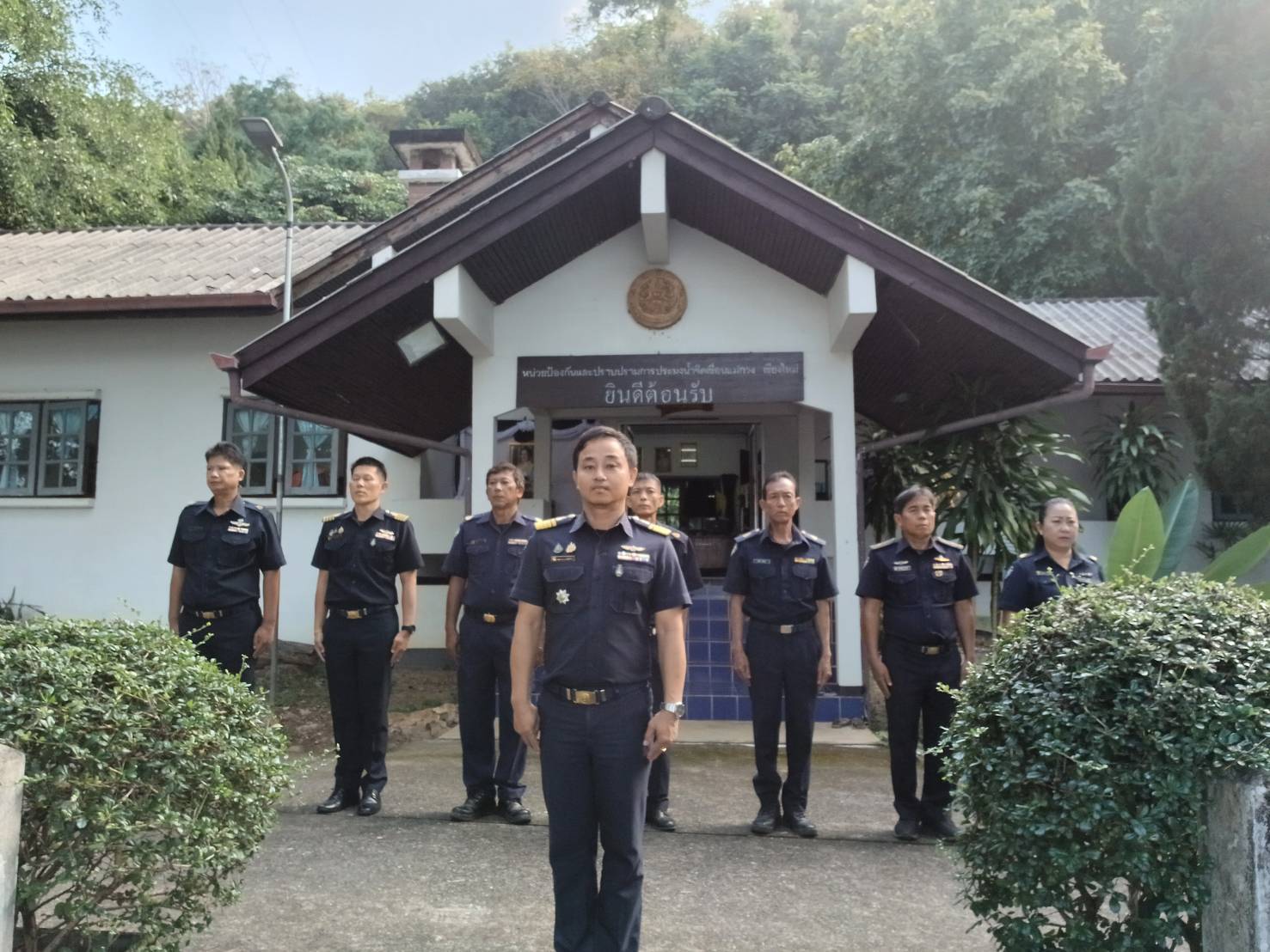 กิจกรรม หน้าเสาธง ประชุมสรุปผลและชี้แจงแผนการดำเนินงาน