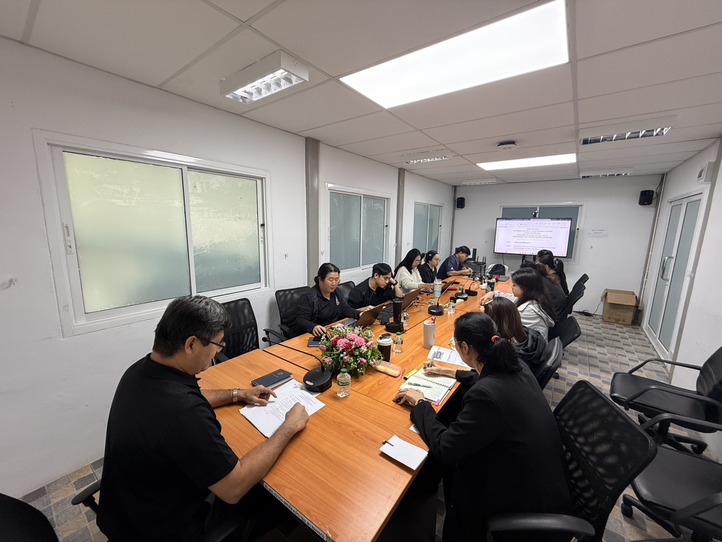 ประชุมกลุ่มวิเคราะห์และพัฒนาระบบการตรวจสอบเรือประมง สินค้าสัตว์น้ำและปัจจัยการผลิต ครั้งที่ 8/2568 