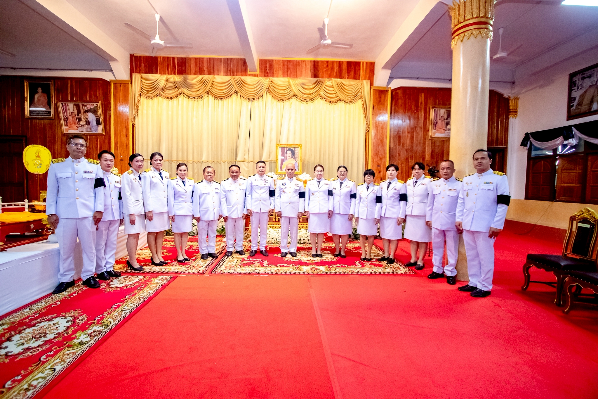  ร่วมพิธีบำเพ็ญกุศลปัญญาสมวาร 50 วัน เพื่ออุทิศถวายเป็นพระราชกุศล สมเด็จพระนางเจ้าสิริกิติ์ พระบรมราชินีนาถ พระบรมราชชนนีพันปีหลวง 