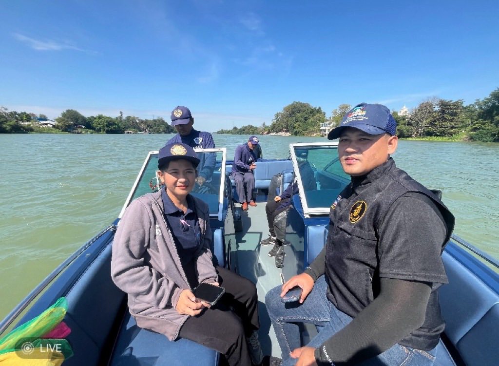 ออกปฏิบัติงานตามที่ได้รับแจ้งข้อร้องเรียนผ่านเว็บไซต์กรมประมง..คลิก