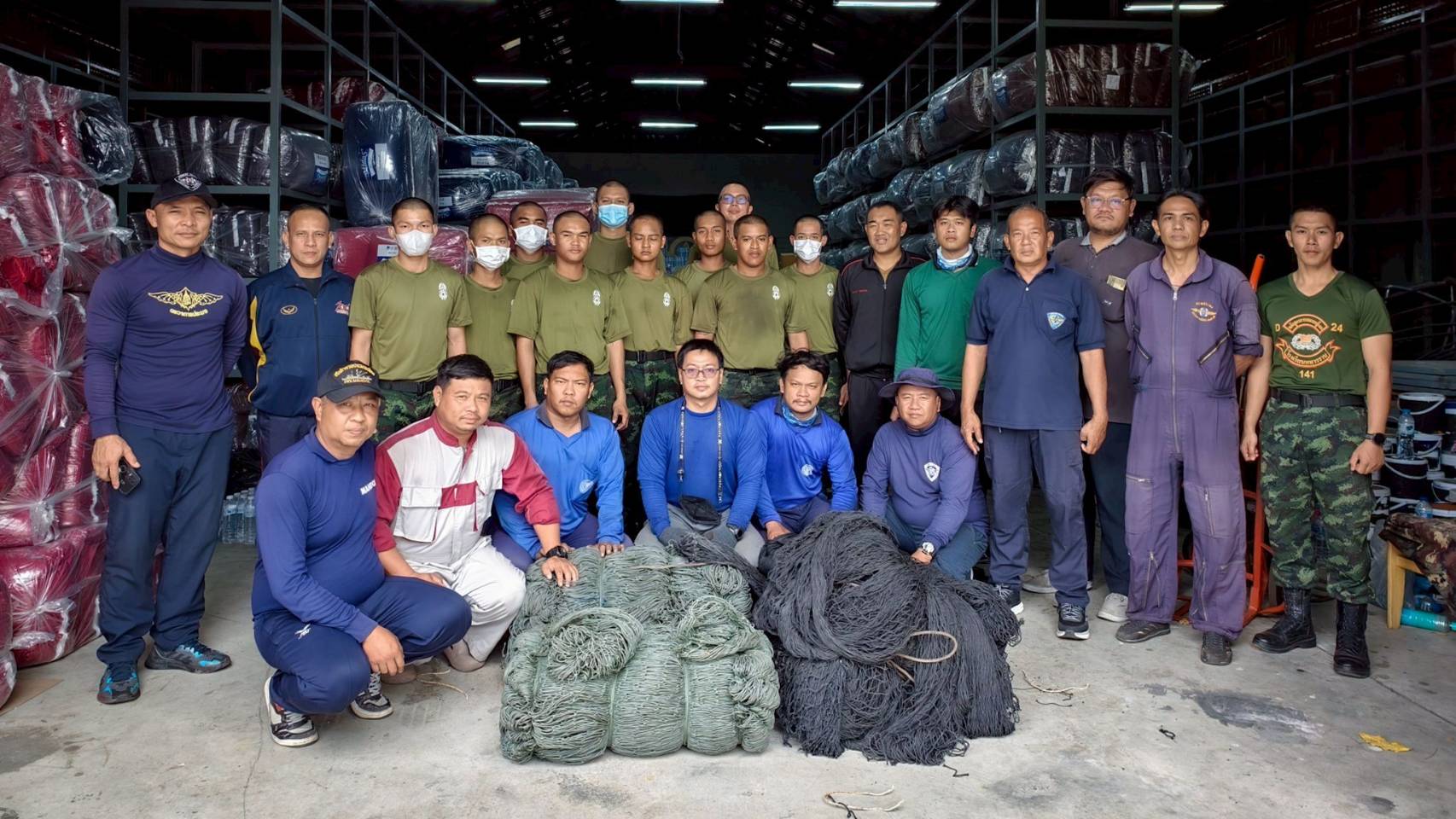 ส่งมอบอวนให้กับกองทัพบกเพื่อใช้ประโยชน์ในราชการทหาร..คลิก