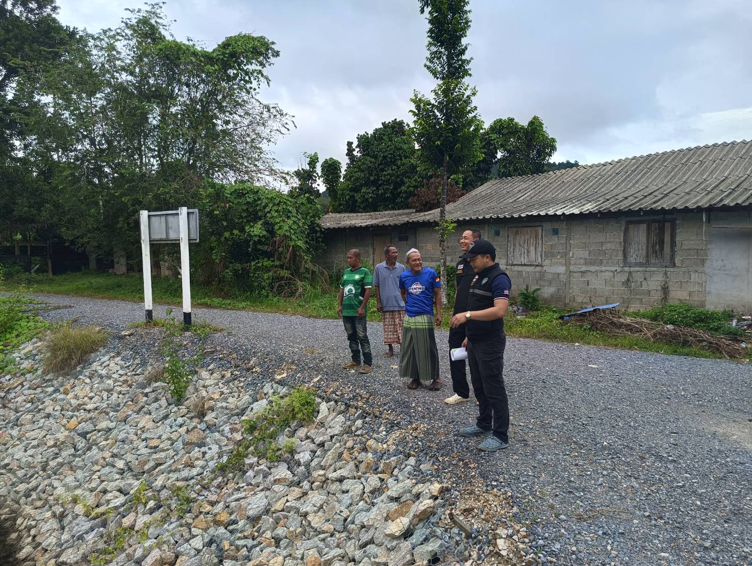 ลงพื้นที่ปฏิบัติงานโครงการเสริมสร้างการมีส่วนร่วมของชุมชนประมง 