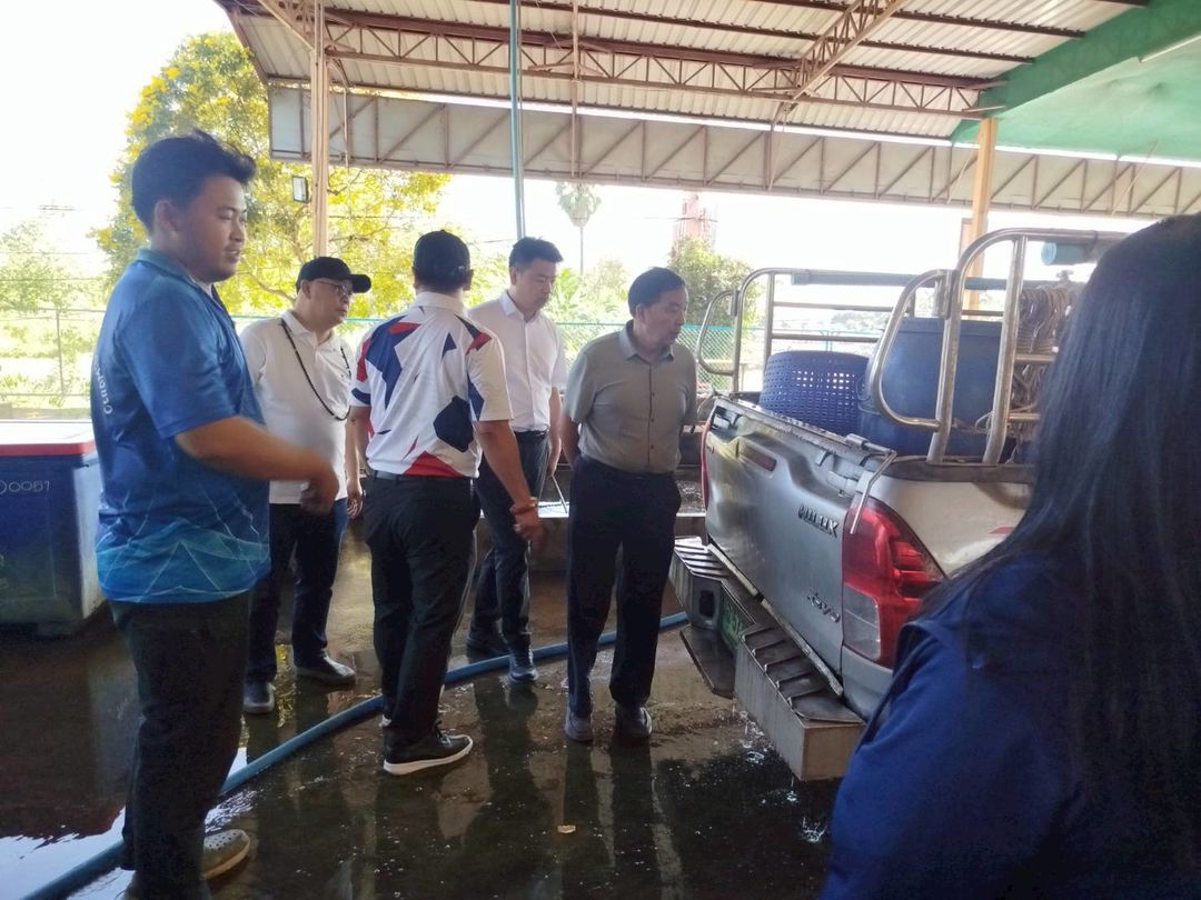 ติดตามผลการดำเนินการฟาร์มเพาะเลี้ยงสัตว์น้ำ ภายใต้โครงการศูนย์การเรียนรู้การเพิ่มประสิทธิภาพการผลิตสินค้าเกษตร จำนวน 4 ฟาร์ม..คลิก