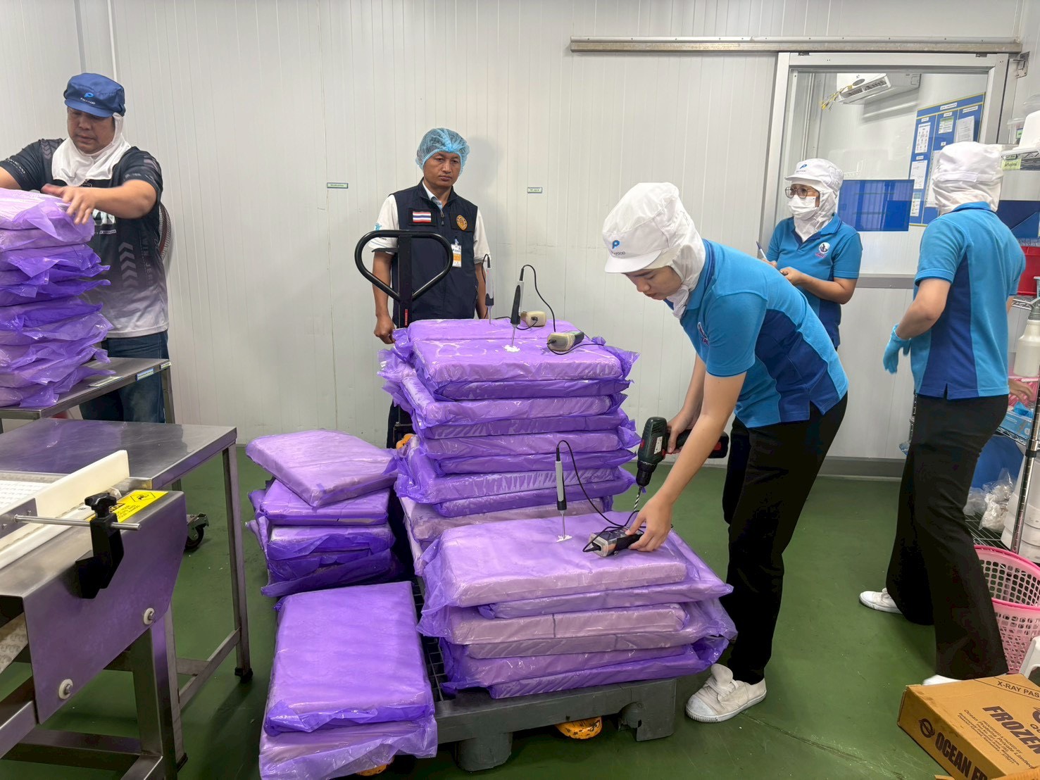 ตรวจตู้คอนเทนเนอร์ปลายทาง สินค้าน้ำเข้า 