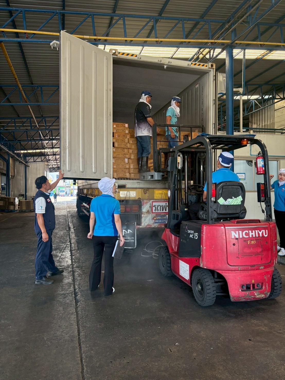 ตรวจตู้คอนเทนเนอร์ปลายทาง สินค้าน้ำเข้า..คลิก