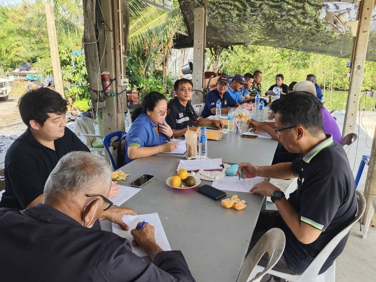 สำนักงานประมงพื้นที่กรุงเทพมหานครลงพื้นที่แขวงเเสมดำ และแขวงท่าข้าม เขตบางขุนเทียน กรุงเทพมหานคร