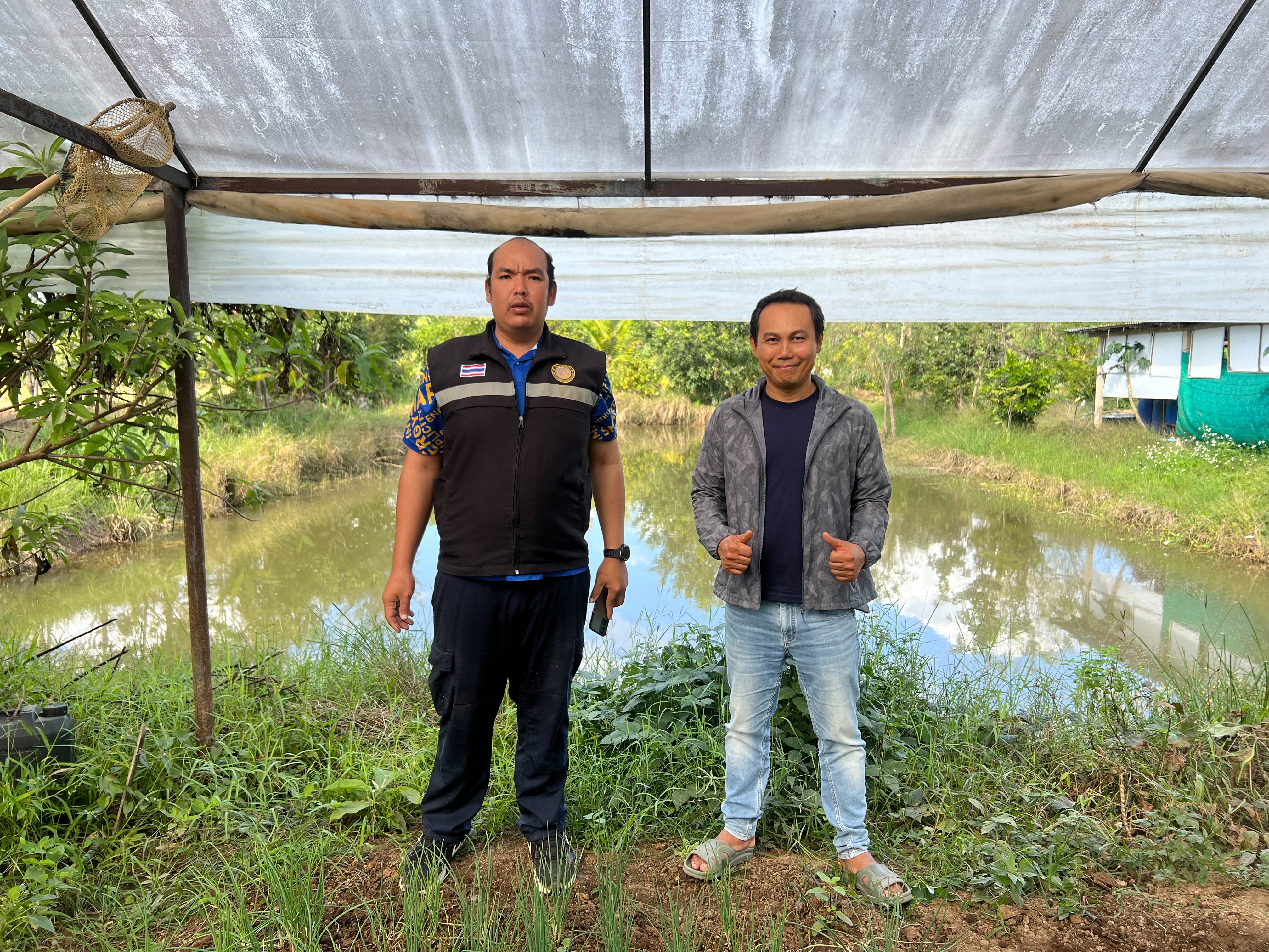 ลงพื้นที่ปฏิบัติงานเตรียมความพร้อมเกษตรกรเพื่อรับการตรวจรับรองมาตรฐานฟาร์มเพาะเลี้ยงสัตว์น้ำ (GAP มกษ.) ตามโครงการยกระดับคุณภาพมาตรฐานสินค้าเกษตร..คลิก