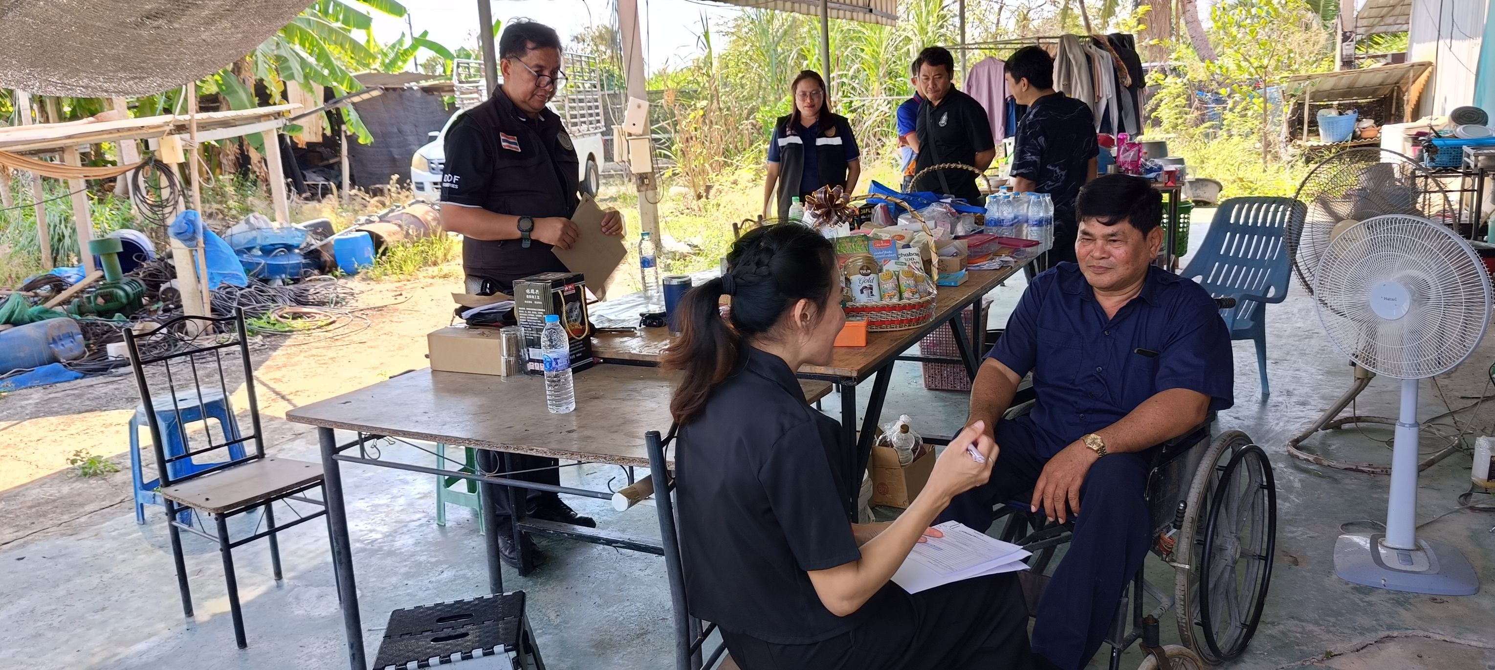 ลงพื้นที่ตรวจติดตามความก้าวหน้าของโครงการสร้างความเข้มแข็งกลุ่มเกษตรกรผู้เลี้ยงปลากะพงในพื้นที่จังหวัดสมุทรสาคร..คลิก