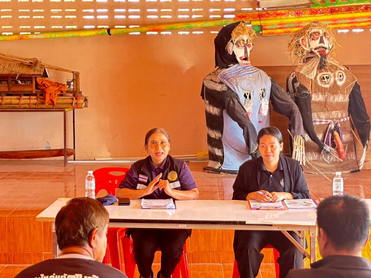 ประชุมชี้แจงโครงการบริหารจัดการทรัพยากรประมง กิจกรรมเพิ่มผลผลิตสัตว์น้ำในแหล่งน้ำชุมชนเพื่อเพิ่มรายได้และลดค่าครองชีพของประชาชน ประจำปีงบประมาณ 2569